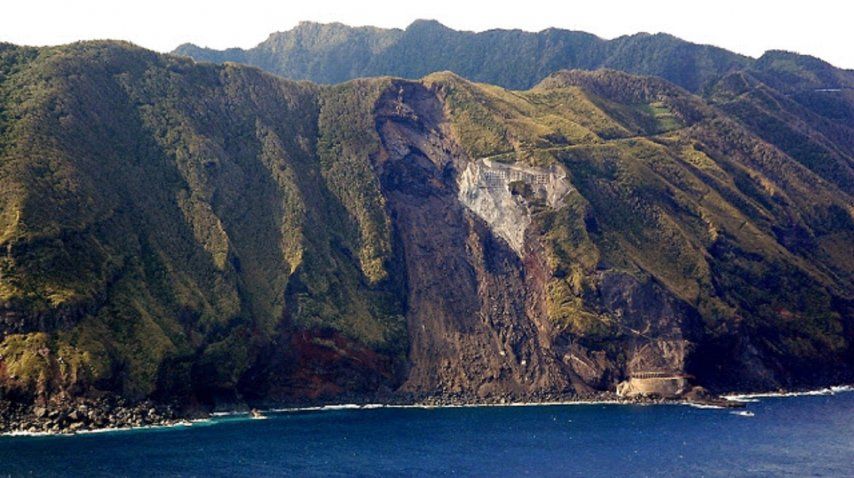 Isla volcánica Aogashima