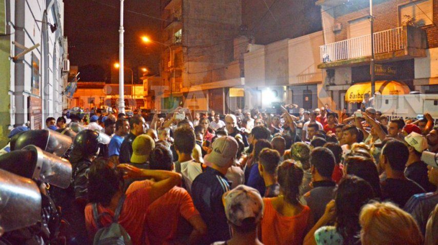 Tensión en comisaría de Pergamino