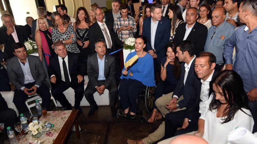 Gabriela Michetti en la Vendimia