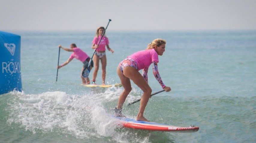 El sup (o stand up paddle) es quizás el deporte acuático de más auge. (Foto: Diego Yiorio)