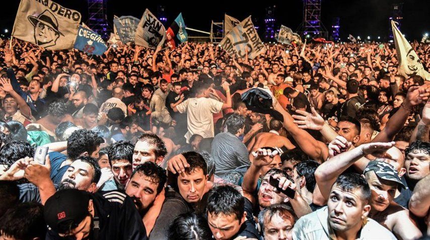 El trágico recital del Indio Solari en Olavarría<br>