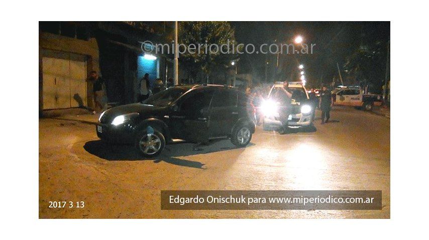 Policía baleado en José León Suárez