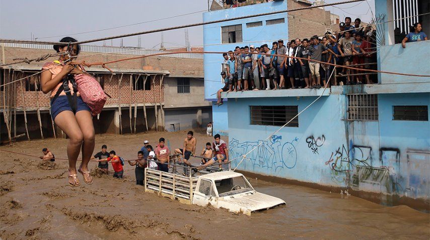Las lluvias en Perú dejaron al menos 78 muertos