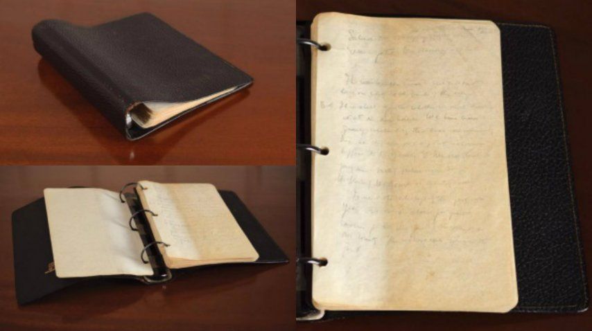 El diario de Kennedy, de puño y letra<br>