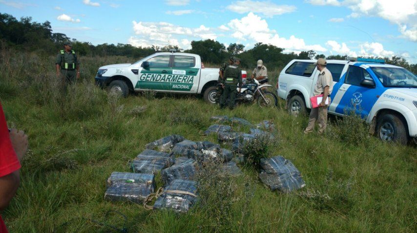 Incautaron 700 kilos de marihuana que se trasladaba a Itatí<br>