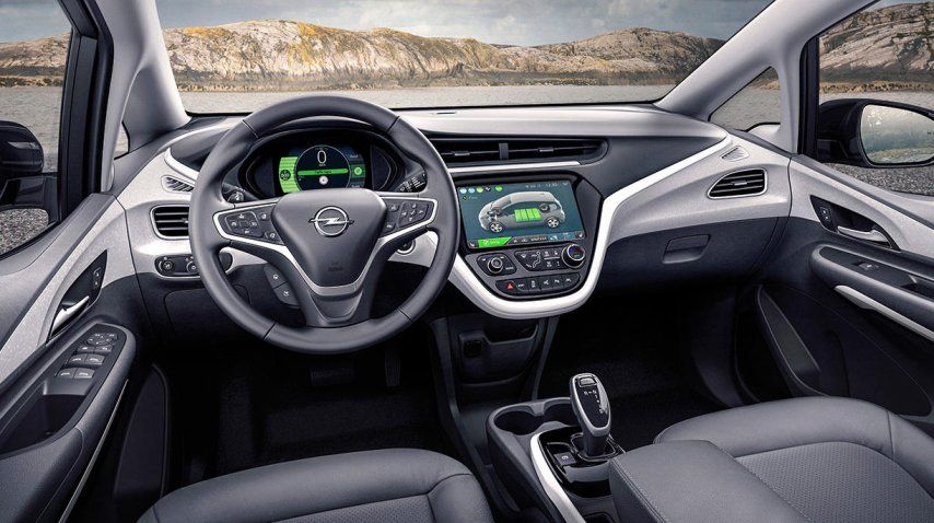 El interior del Model 3 de Tesla<br>