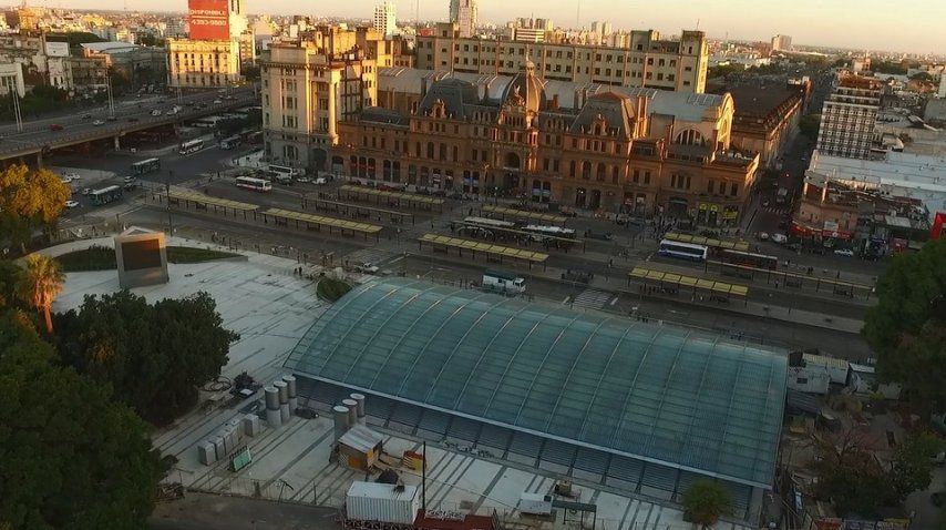 Mañana inauguran la nueva terminal de colectivos de Constitución