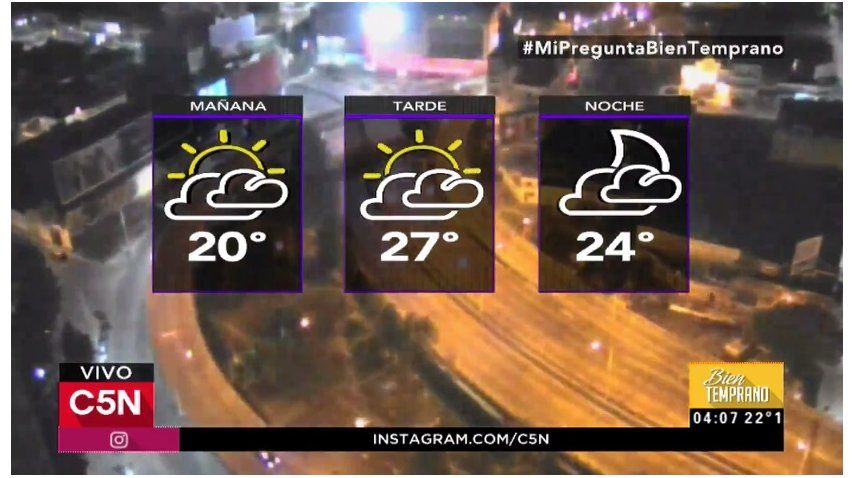 Pronóstico del tiempo del 30 de marzo de 2017