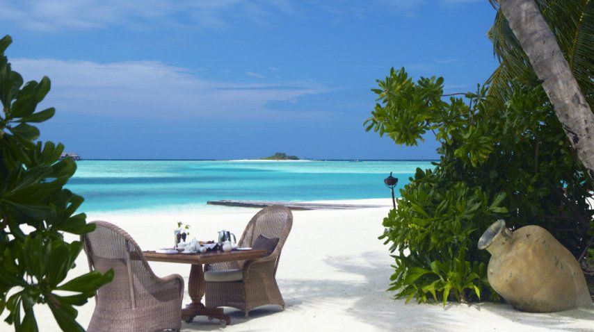 Las islas Maldivas<br>