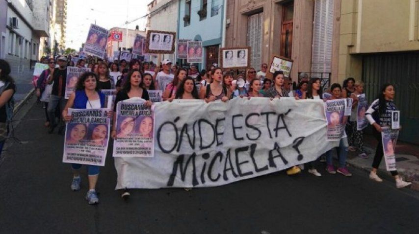 Marcha por Micaela García en Paraná