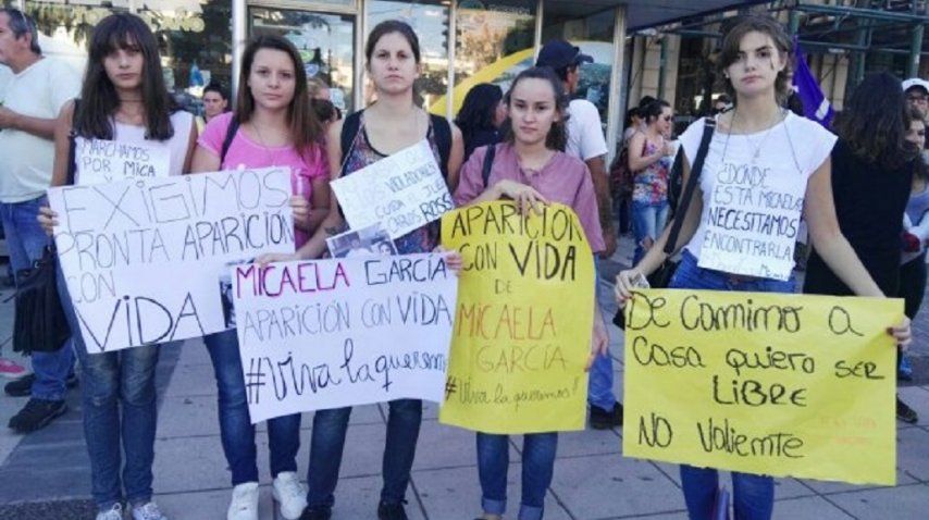 Masiva marcha en Paraná por Micaela García