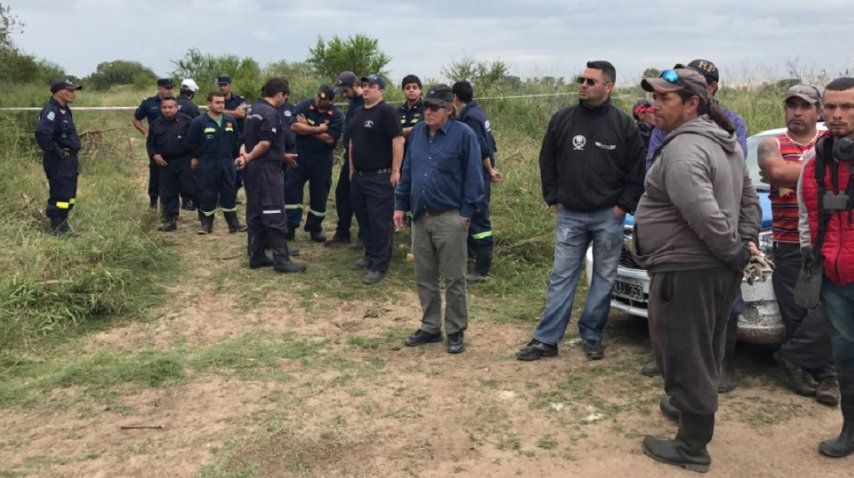 Una de las zonas donde buscaron a Micaela