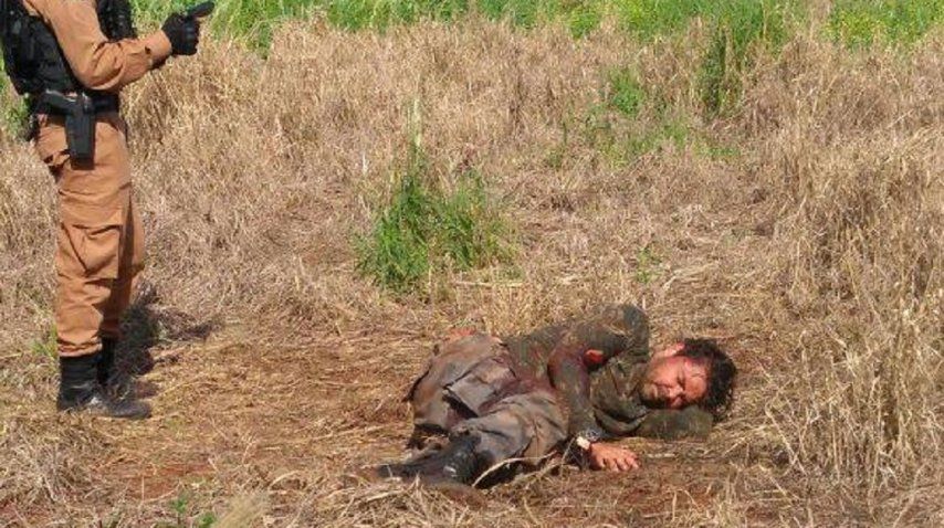 Parte de la banda del robo del siglo en Paraguay se tiroteó en Brasil. Fuente: diario Hoy<br>