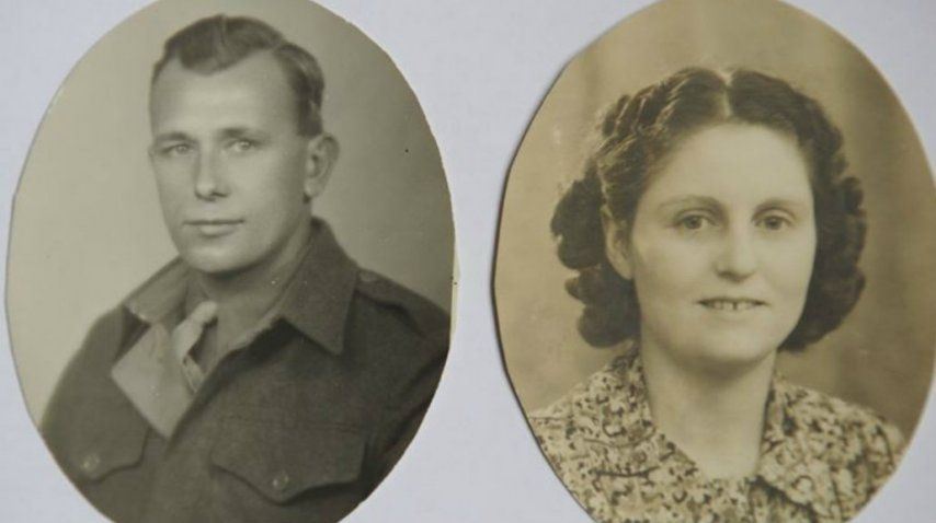 Joyce y Frank Dodd se conocieron a los 14 años<br>