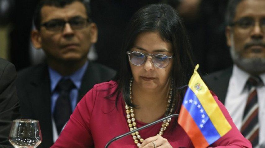 Canciller venezolana Delcy Rodríguez