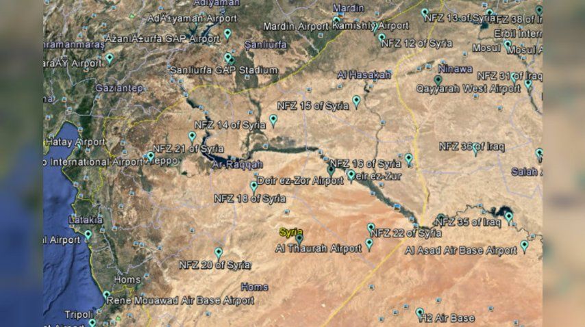 Estas son las localidades vedadas para los drones<br>