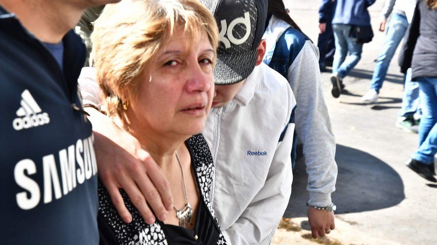 <p> Inhumaron los restos de Araceli en el cementerio de San Martín</p><p></p>