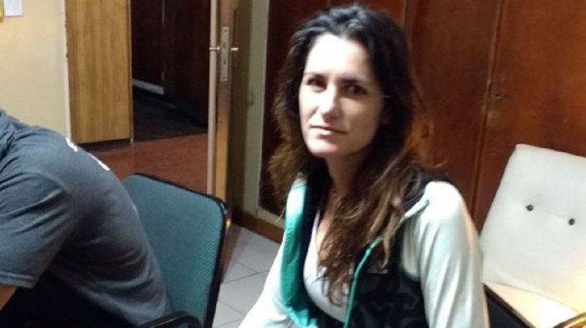 Erica Romero en la comisaría tercera<br>