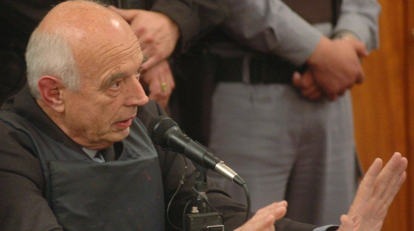 Christian Von Wernich declara en el juicio por genocidio<br>