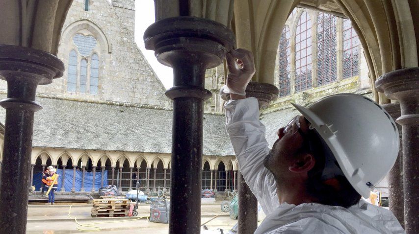 La ciudadela en la roca ya está en plena restauración<br>