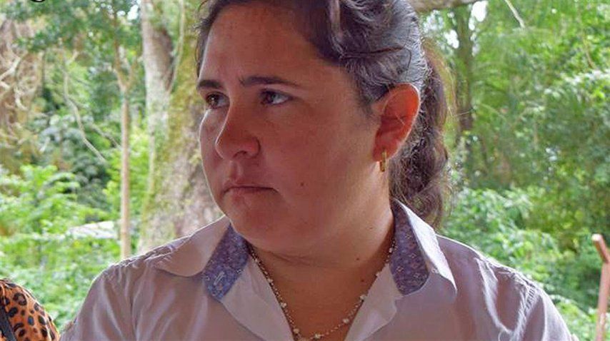 Verónica Morales, intendenta de San Cosme