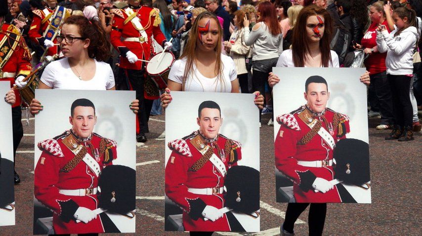 Marcha por Lee Rigby<br>