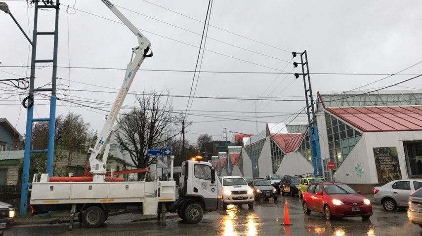 Los operarios se encuentran trabajando en la zona