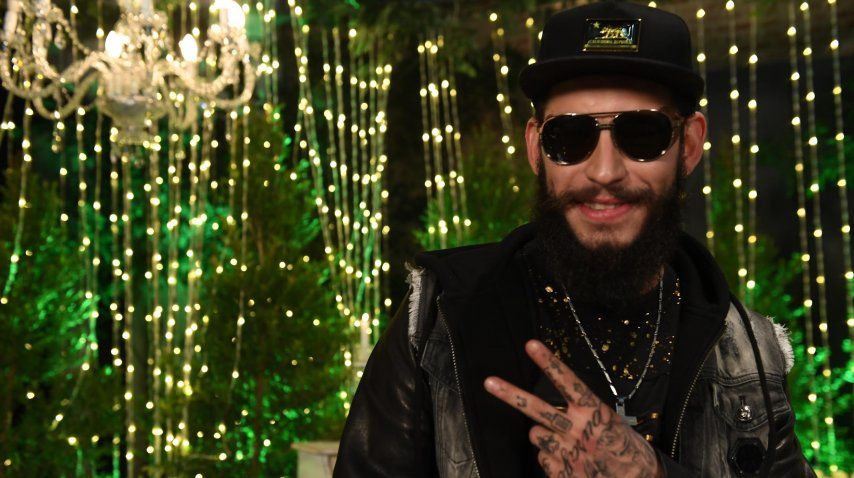 Ulises Bueno en la apertura de ShowMatch<br>