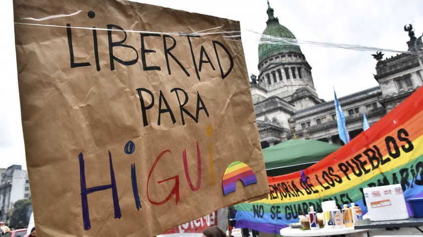 La tercera marcha de Ni Una Menos incluyó el reclamo por Higui<br>