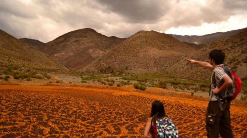 Se mire donde se mire, los colores le hacen honor al nombre del cañón<br>