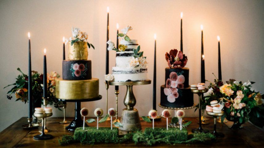 Una mesa de dulces muy distinta a los postres tradicionales<br>
