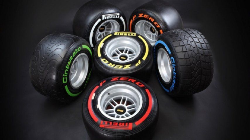 Neumáticos Pirelli en Fórmula 1
