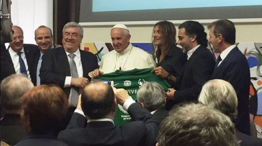 El papa Francisco le agradeció a Caniggia su gol a Brasil en Italia '90<br>