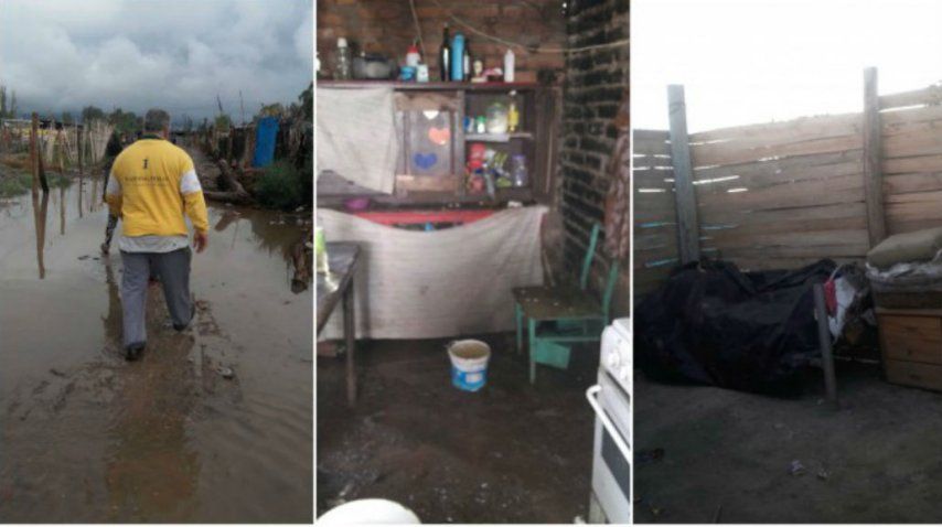 En este lugar vive la familia que necesita ayuda