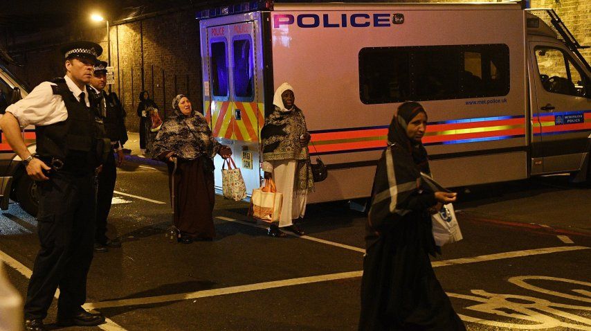 Atropellaron a fieles musulmanes en Londres