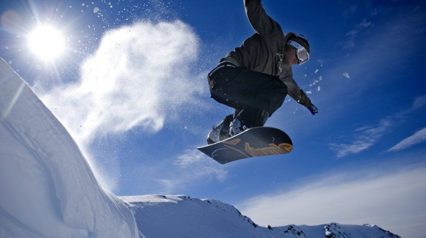 Snowboard en La Hoya, Esquel<br>