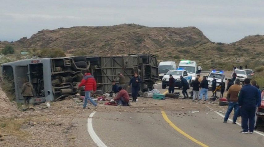 Desgarrador video minutos después del accidente