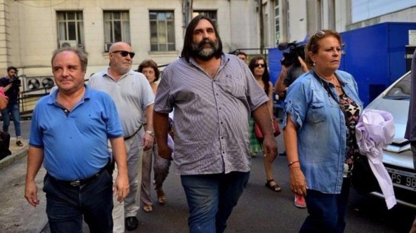 Miguel Díaz, Roberto Baradel y Mirta Petrocini<br>