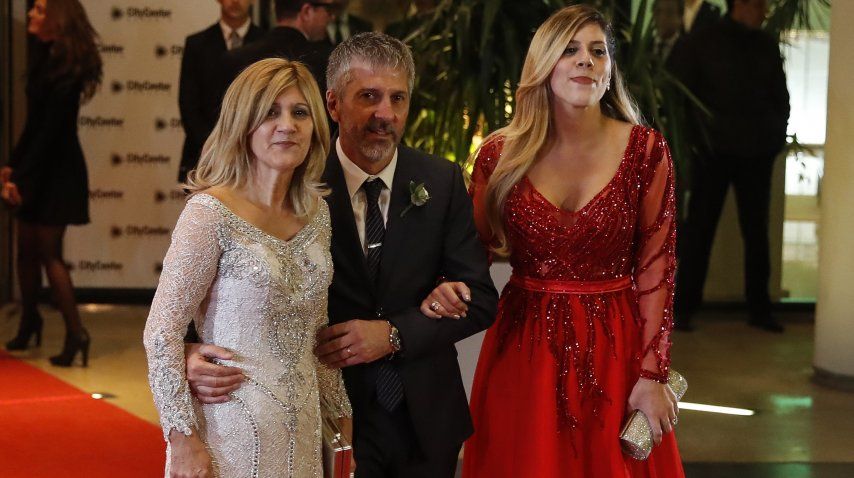 Celia Cuccittini, Jorge Messi y María Sol Messi