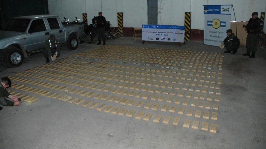 <p> Incautaron más de 400 kilos de marihuana en Itatí</p><p></p>