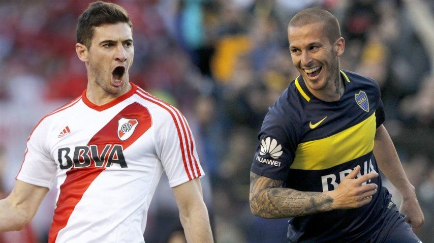 Lucas Alario y Darío Benedetto<br>