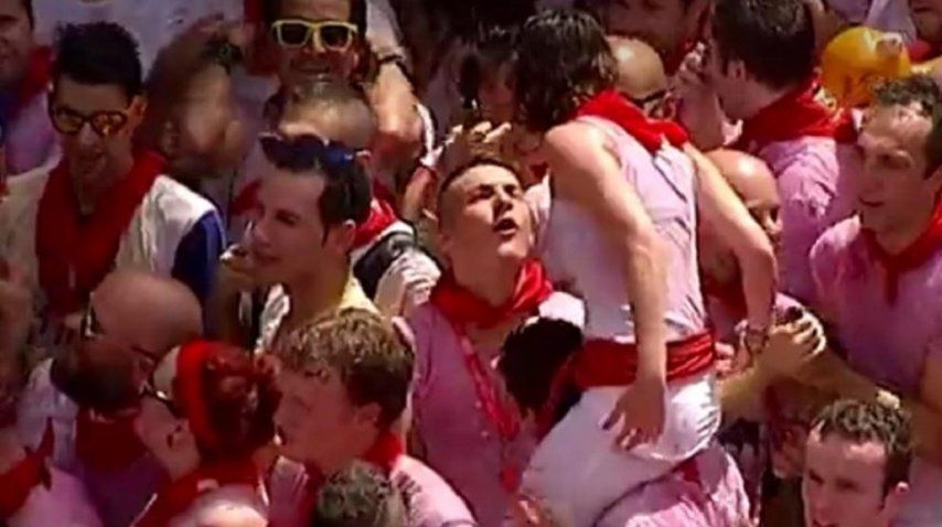 Manosearon a una chica en San Fermín
