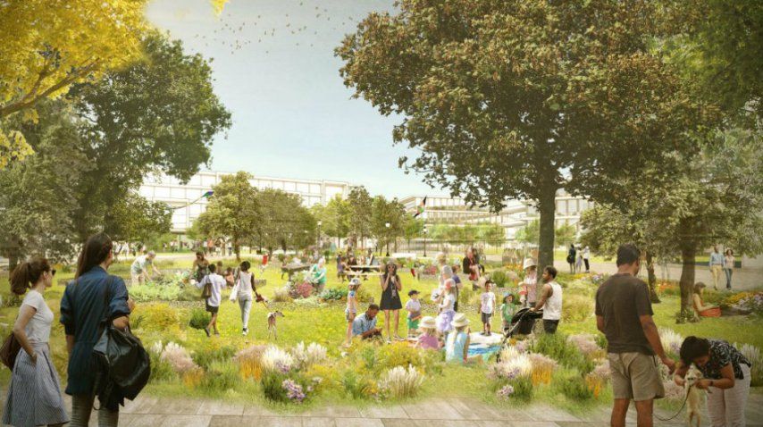 El nuevo campus será como una pequeña ciudad de Facebook<br>