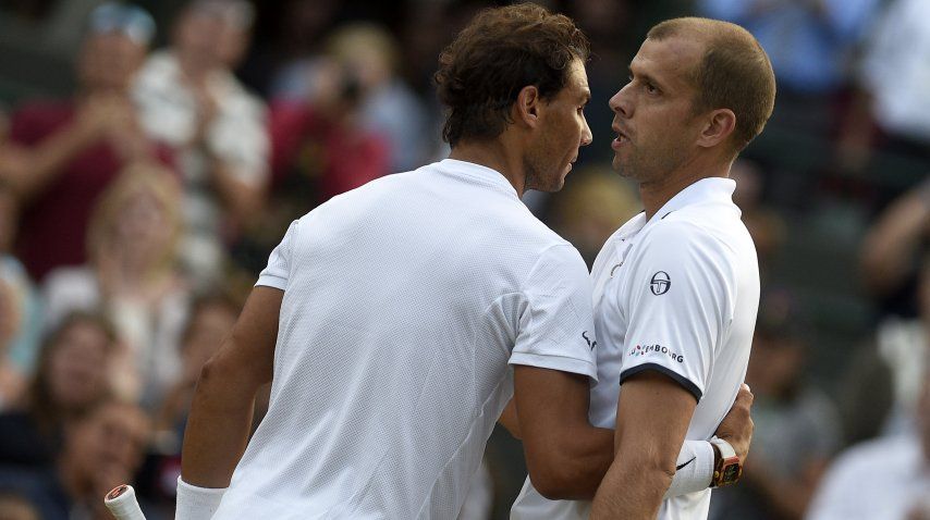 Nadal cayó ante Muller en Wimbledon