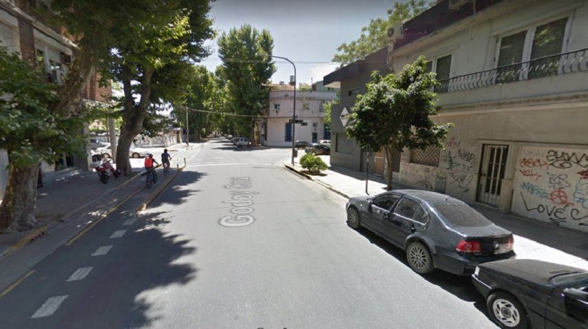La esquina de Godoy Cruz y Costa Rica.