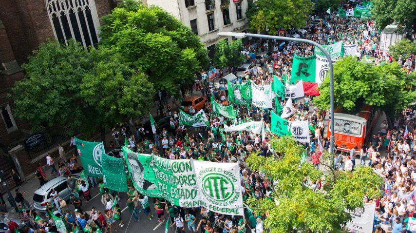 <p> ATE presentó un amparo contra los despidos</p><p></p>