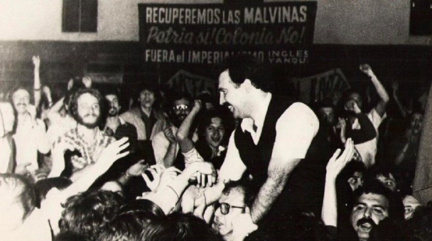 Patricio Echegaray en los '80